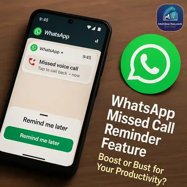 WhatsApp Missed Call Reminder Feature - Boost or Bust for Your Productivity.webp