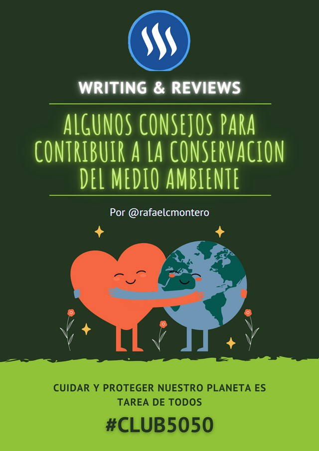 Verde Ilustración Protección Ambiental Póster.png