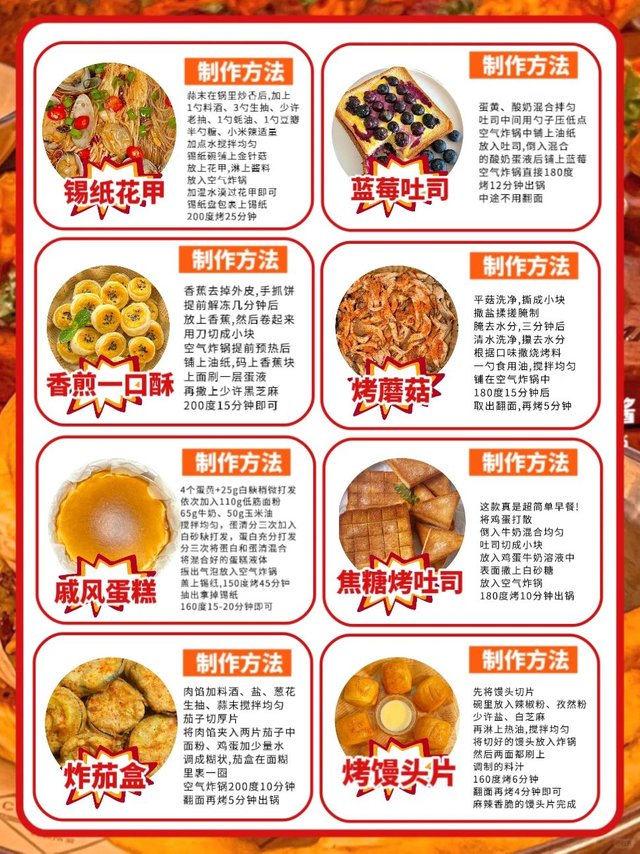 48款空气炸锅食谱🌟0失败💯附详细教程✅_6.jpg