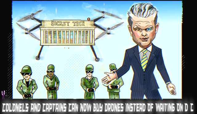 Pete Hegseth Political Cartoon pentagon.png