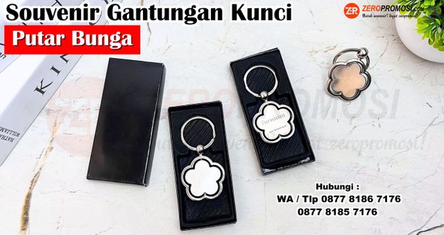 Souvenir Gantungan Kunci Besi Putar Bunga.jpg