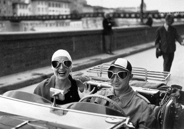 Couple in MG,_ Florence, Italy, 1951.jpg