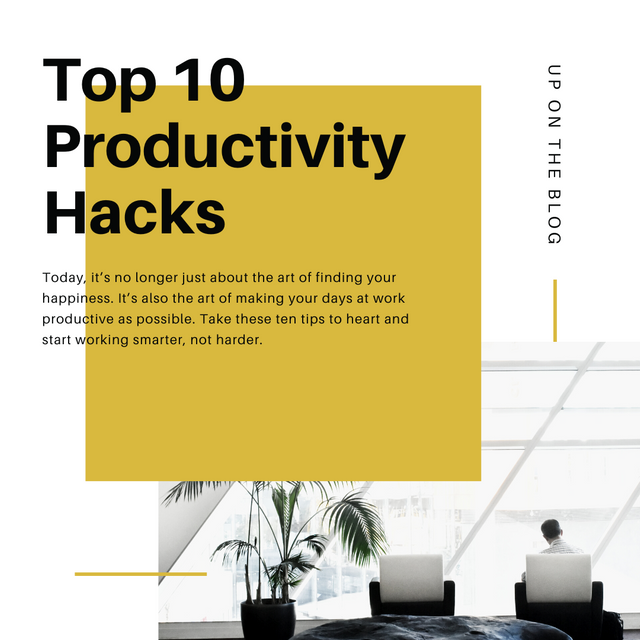 Gold Corporate Productivity Hack Blog Social Media Post.png