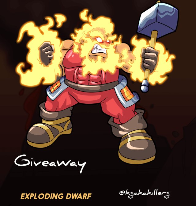 exploding Dwarf giveaway kgakakillerg