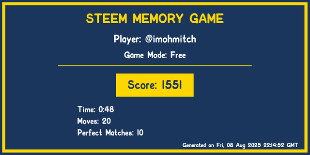 Game Result