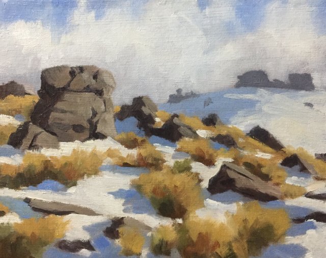 How to Paint Snow - Samuel Earp Artist