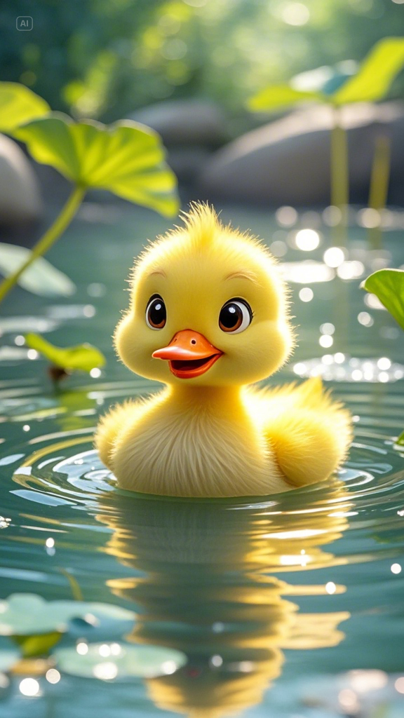 Are you looking for a prompt related to the image you uploaded_ It features a charming animated duck....png