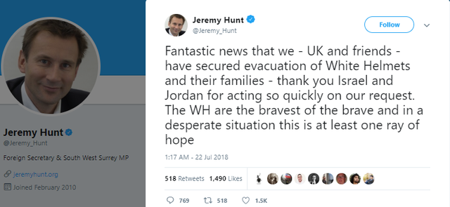 Jeremy Hunt MP tweet.png