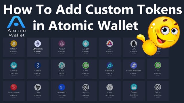 How To Add Custom Tokens in Atomic Wallet by Crypto Wallets Info.jpg