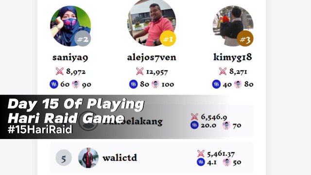Day 15 Of Playing Hari Raid Game #15HariRaid-Sampul.jpg