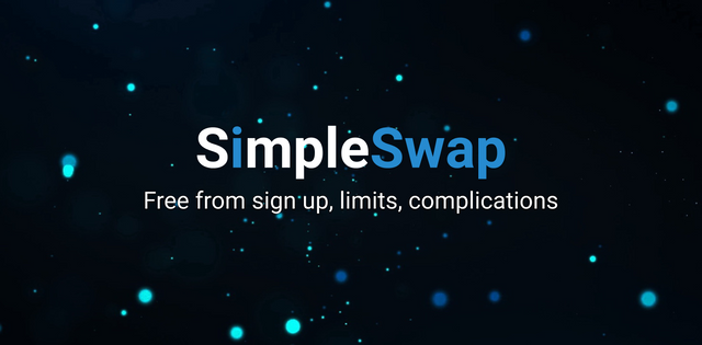 SimpleSwap is an easy-to-use instant cryptocurrency exchange.
