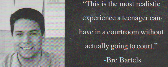 2000-2001 FGHS Yearbook Page 139 Mock Trial Club Bre Bartel QUOTE.png