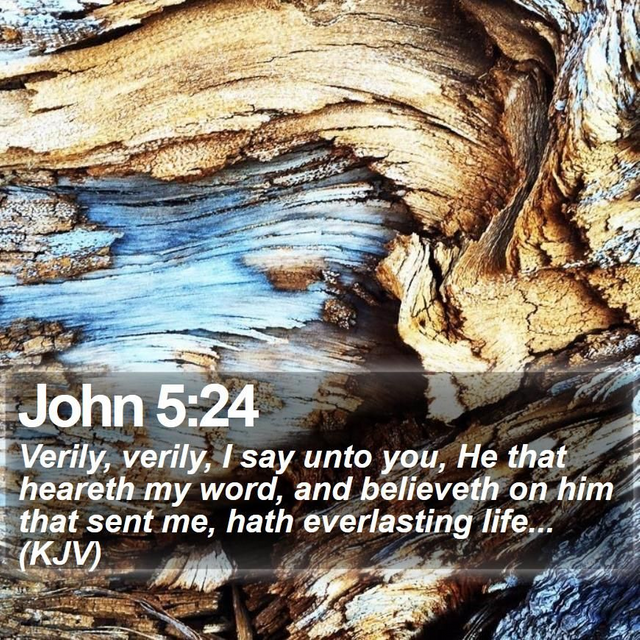 John 5 24 Kjv Steemit