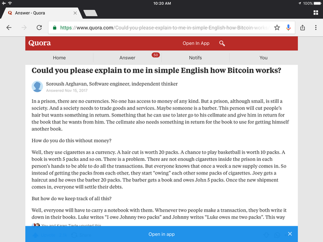 From My Quora Share List Best Description Of How Cryptocurrency - 