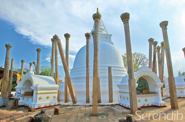 Thuparamaya, the first stupa built after the introduction of Buddhism to the island.jpg
