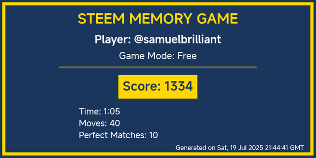 Game Result