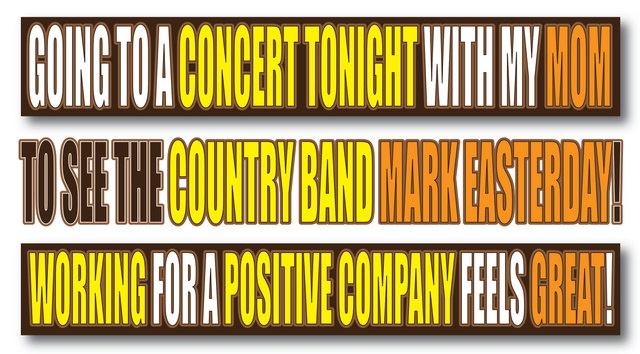Country Band Concert Tonight, Positive Work Environment.png
