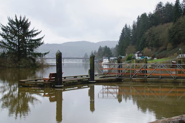 The still morning dock off the river.JPG