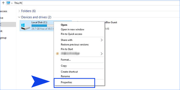 get-properties-option-for-c-drive.png