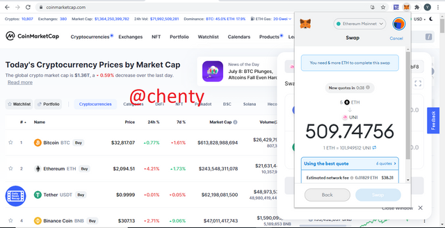 coin metamask swap.PNG