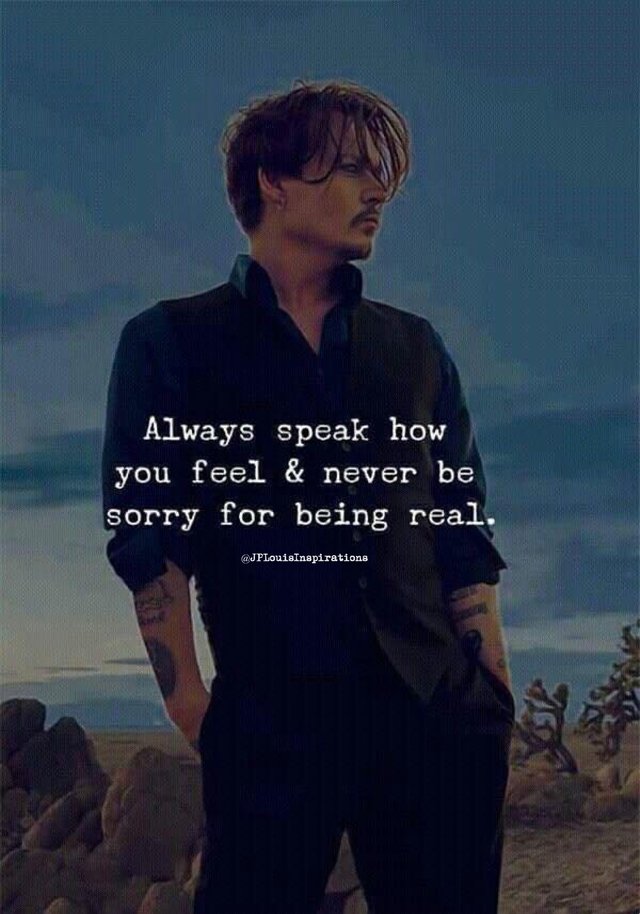 ✔ Always Speak How You Feel & Never Be Sorry For Being Real ~.jpg