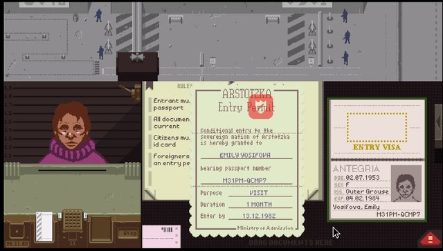 Papers, Please: How to Get All Endings