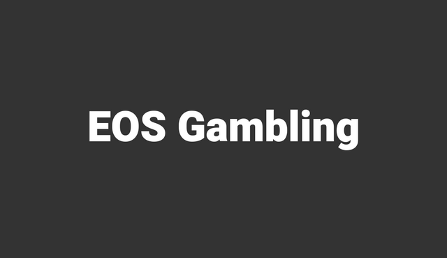 EOS Gambling