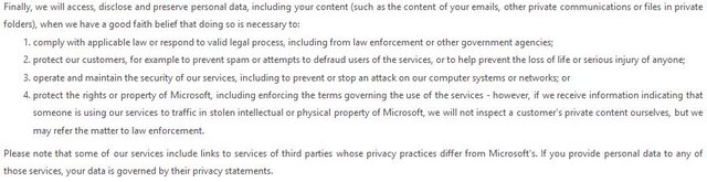 Microsoft User agreement disclosure of data.jpg