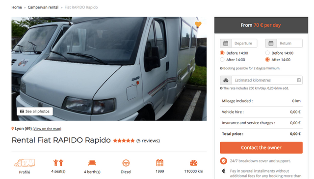 Renting a Motorhome with WikiCampers - Review