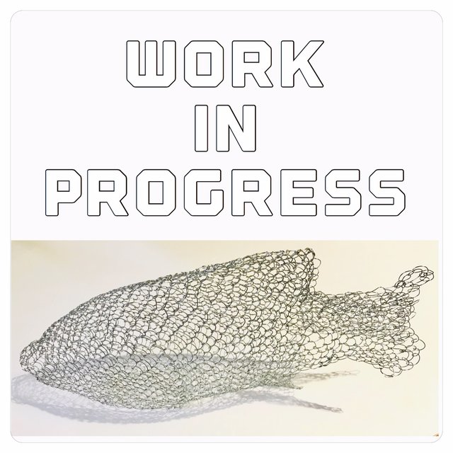 Fish Wire Sculpture 