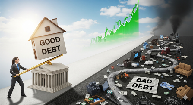good debt finance money crypto steem .png