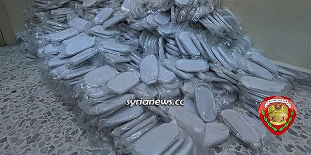 800 kgs of Hashish confiscated in Homs Syria.jpg