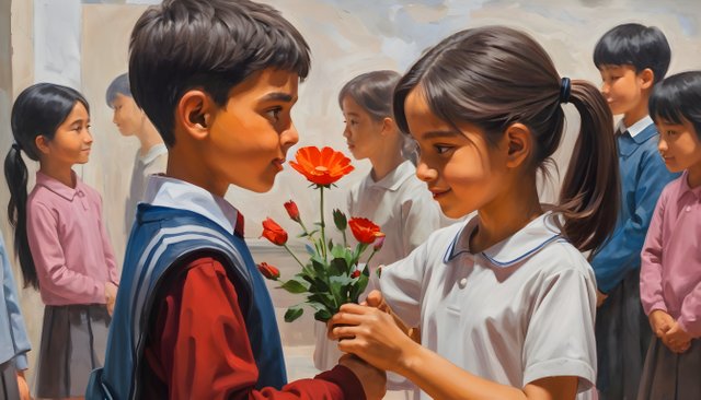 A-male-primary-school-child-offering-a-flower-to-a-girl-classmate.jpg