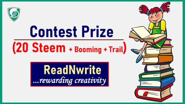 SteemAlive Presents: ReadNwrite - A 7 day writing Challenge. Contest Prize:  20 Steem (+booming, trail) — Steemit