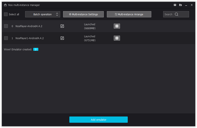 Multi-Instance on Emulator  How to Use Multi-instance Manager