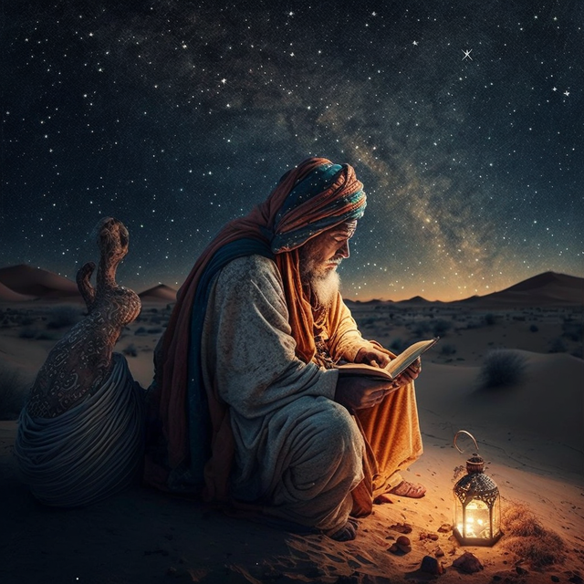 Daviddrast_wise_man_telling_a_story_in_the_Sahara_under_a_starr_943eda76-8dad-4f6a-b6c5-f3aab4fce937.png