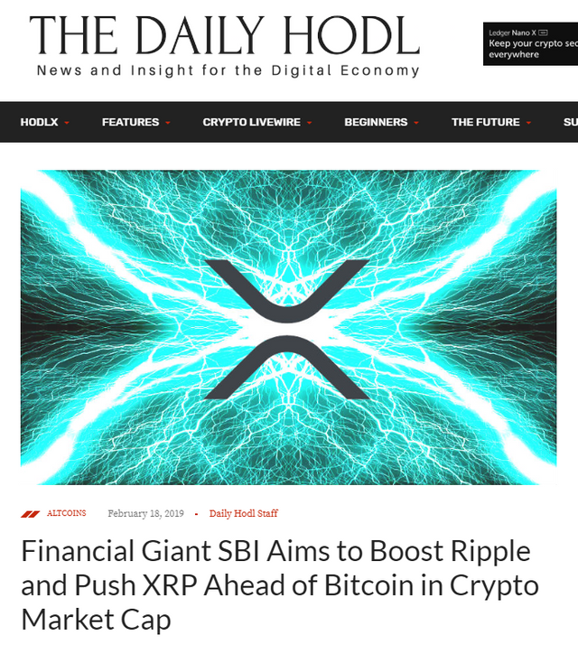 XRP boosted as Ripple adopted by Big Finance players