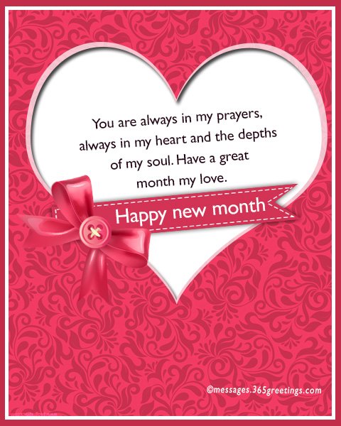 Featured image of post Happy New Month Message To My Love