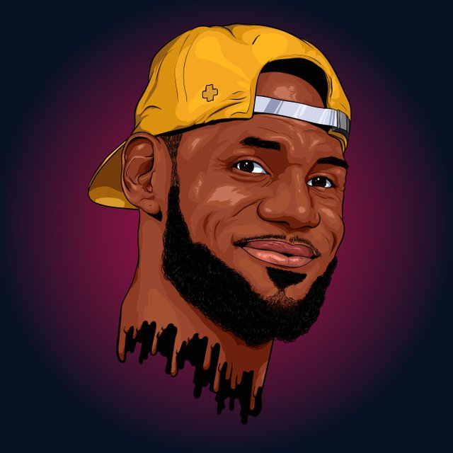 Drawing LeBron James