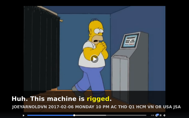 2017-02-06 - Monday - 10:00 PM ICT - Simpsons Obama Rigged Elections Meme Video - 1 Minute by Oatmeal Joey at AC THD Screenshot at 2019-11-01 23:58:20.png