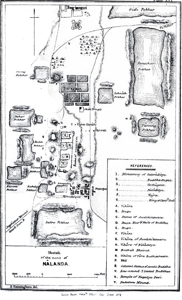 620px-Map_of_Nalanda_by_Alexander_Cunningham,_1861-62.jpg