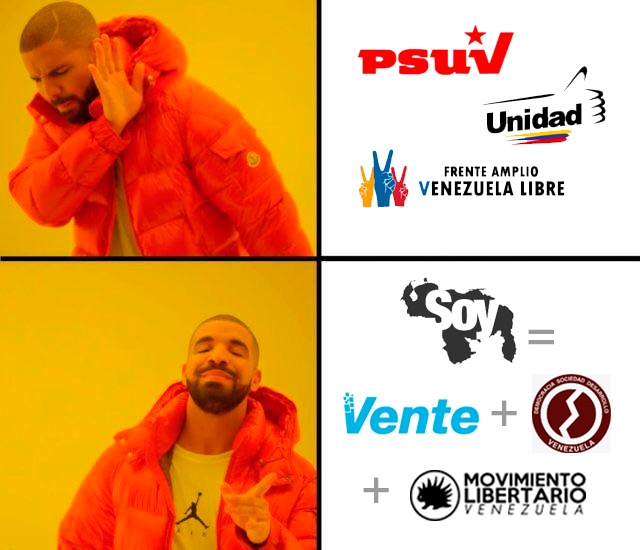 MUD vs SoyVenezuela - Drake Meme versión con logos (hecho por Sayu Gonzalez).png