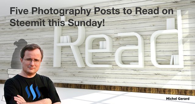 Five Photography Posts to Read on Steemit this Sunday!