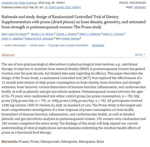 자두 프룬 골다공증 예방 효과 논문 통인한의원.png