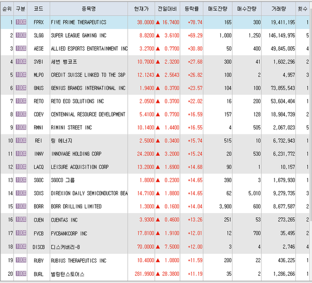 3월4일 미국주식 상승률 TOP 300.png