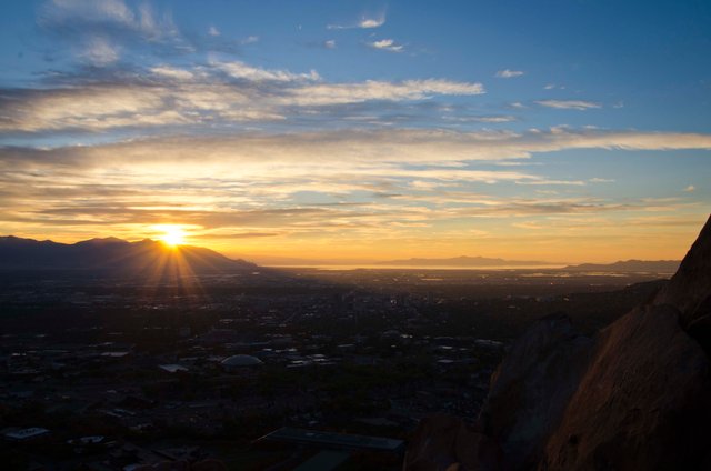 Valley Rays Sunset .JPG