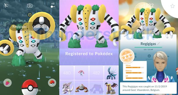 Pokémon Go: How To Find (& Catch) Shiny Regigigas
