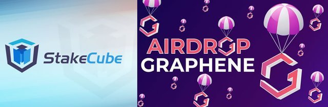 Платформа для стэкинга Stakecube подтверждает свое участие в предстоящей раздаче #Graphene Airdrop / Stakecube confirms its particpation in the upcoming Graphene Airdrop