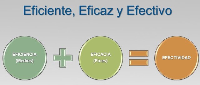 Resultado de imagen para eficacia y eficiencia