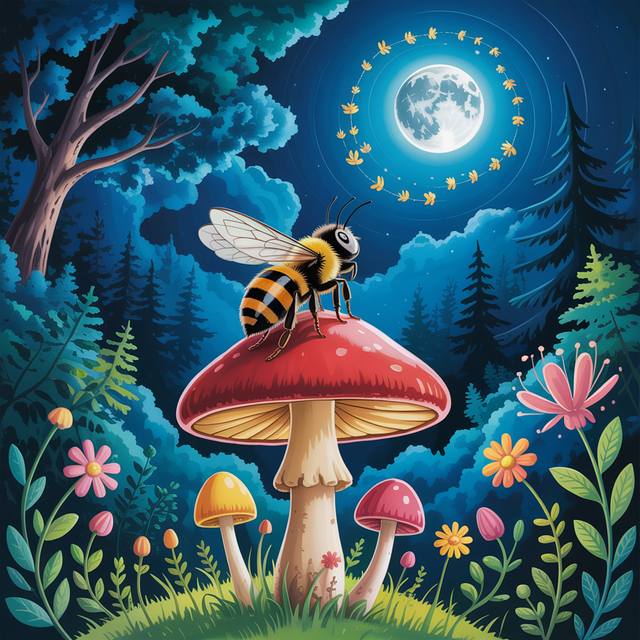 bee looking to the moon.png